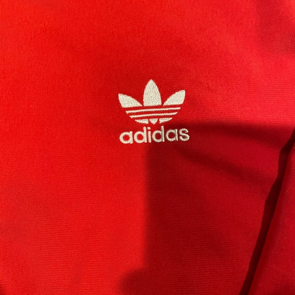 Adidas Originals Firebird Red Track Jacket Size Large FM3811 - Picture 2 of 6